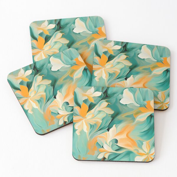 Item preview, Vibrant Floral Twist Wallpaper designed and sold by VectorPlace.