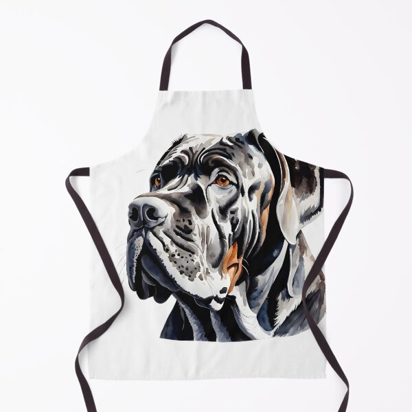 Item preview, Watercolor picture of a Neopolitan Mastiff Dog designed and sold by Petalandfur.