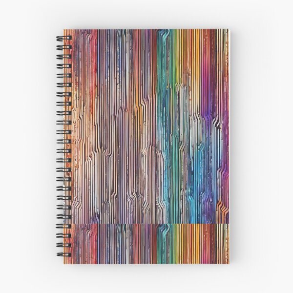 Item preview,  Spectacular Colorful Line Pattern designed and sold by DigiDreamyArt.