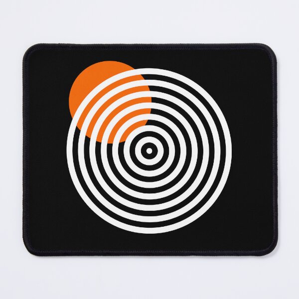 Item preview, Orange dot on circle designed and sold by HOMELON.