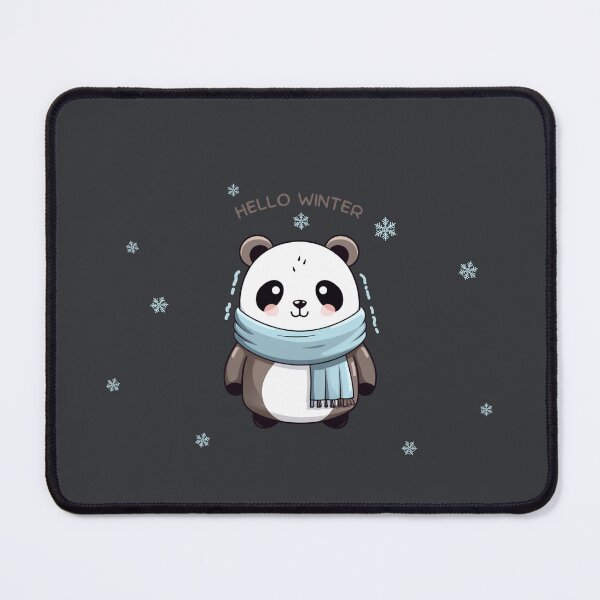 Item preview, Cute panda in a scarf. Hello winter designed and sold by Tsifra.