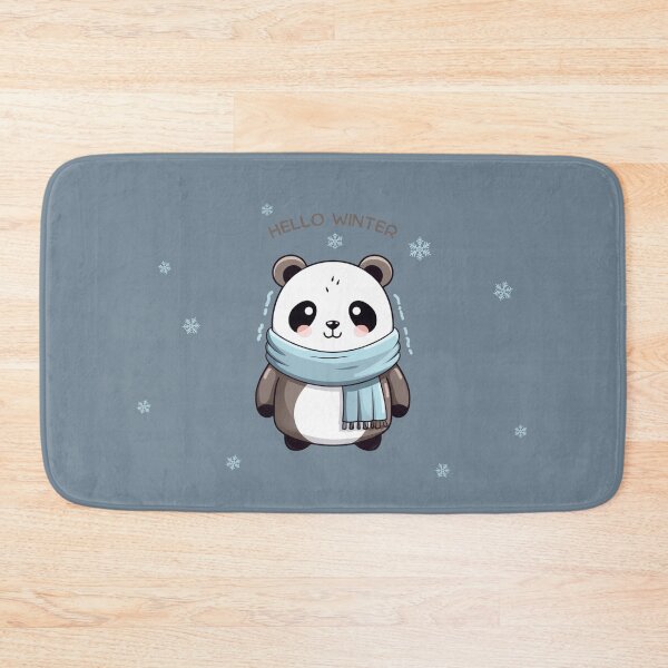 Item preview, Cute panda in a scarf. Hello winter  designed and sold by Tsifra.