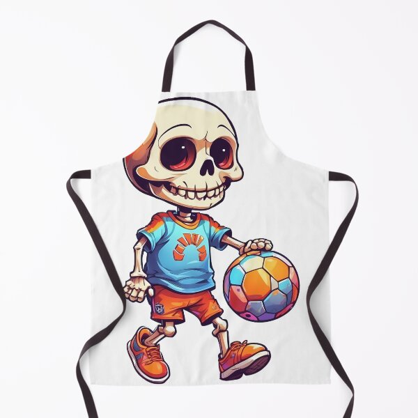 Item preview, skull playing football designed and sold by wplamkung.