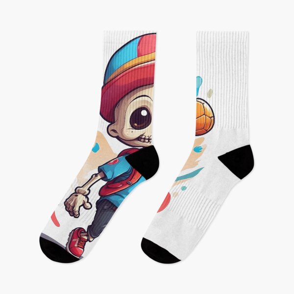 Item preview, skull playing football designed and sold by wplamkung.