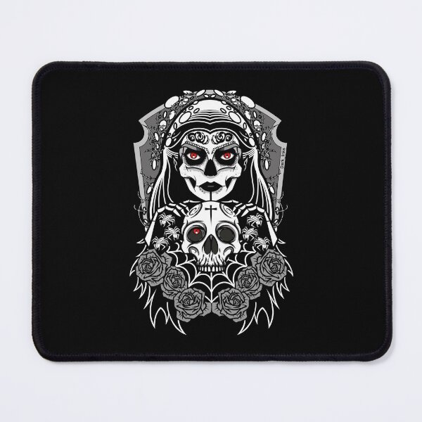 Item preview, Day of the dead (dia de los muertos) monochrome designed and sold by Dark-Inks.