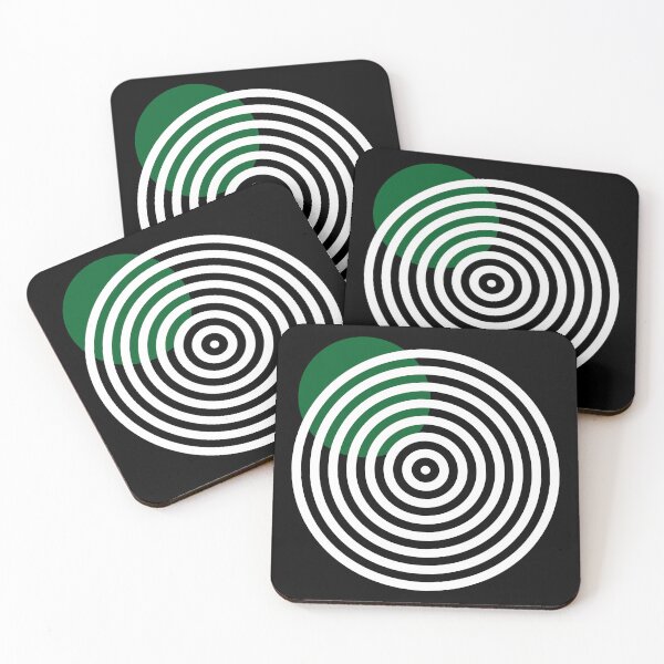 Item preview, Green dot on circle designed and sold by HOMELON.