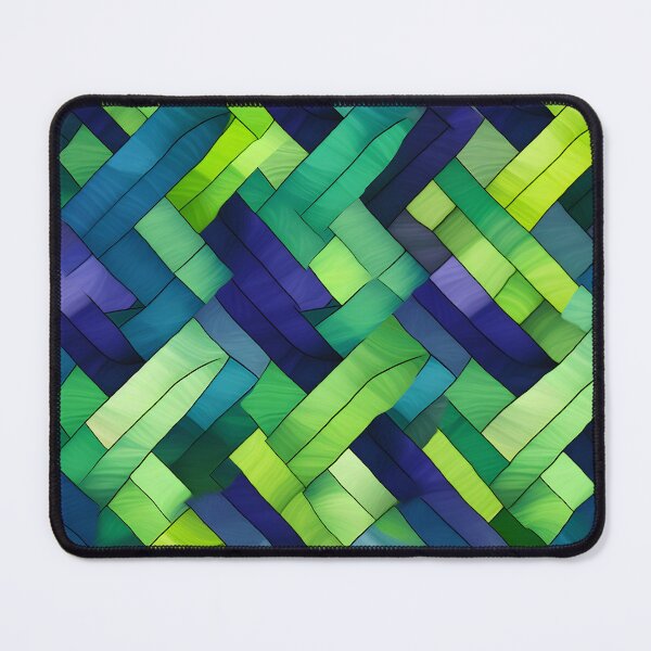 Item preview, Lush Green Geometric Texture Wallpaper designed and sold by VectorPlace.