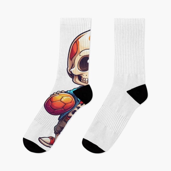Item preview, skull playing football designed and sold by wplamkung.