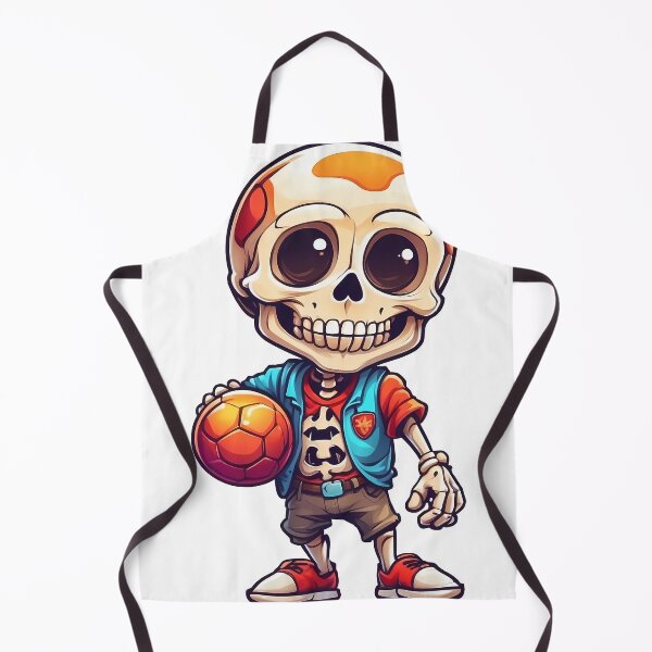 Item preview, skull playing football designed and sold by wplamkung.