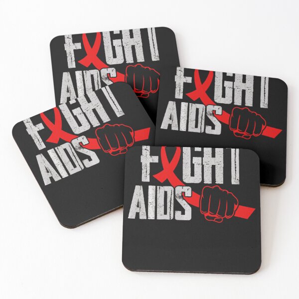 Item preview, Fight Aids Red Ribbon HIV AIDS Awareness Support Gift designed and sold by defabiosofxs.