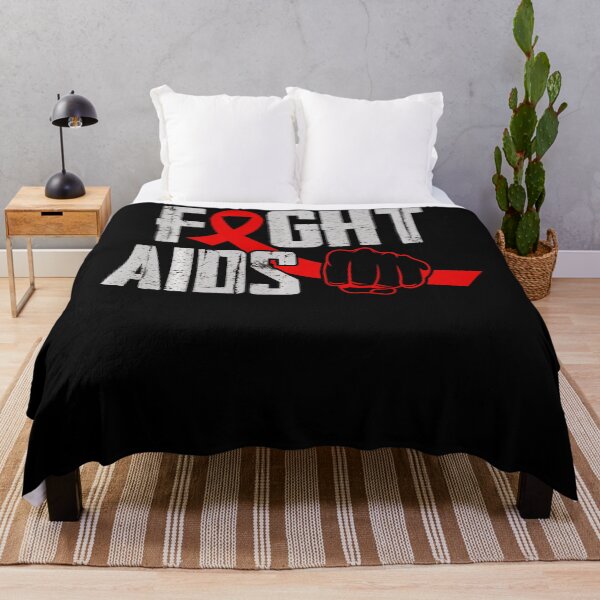 Item preview, Fight Aids Red Ribbon HIV AIDS Awareness Support Gift designed and sold by defabiosofxs.