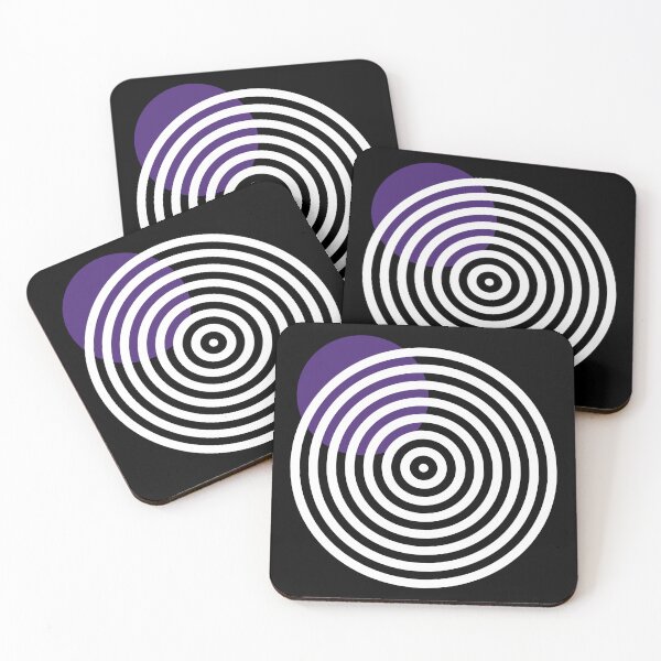 Item preview, Purple dot on circle designed and sold by HOMELON.