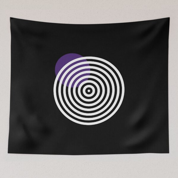 Item preview, Purple dot on circle designed and sold by HOMELON.