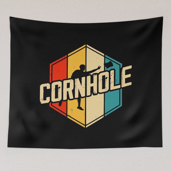 Item preview, Cornhole Player - Baggo Bean Bag Toss Game - Cornhole Team Vintage designed and sold by naworas.
