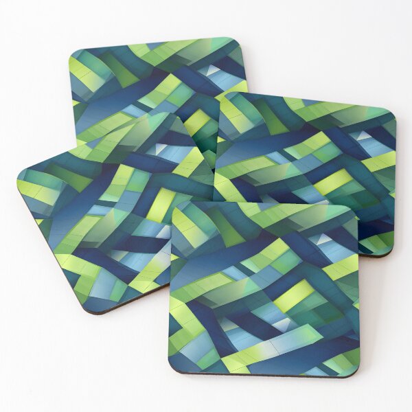 Item preview, Abstract Geometric Layers Wallpaper designed and sold by VectorPlace.