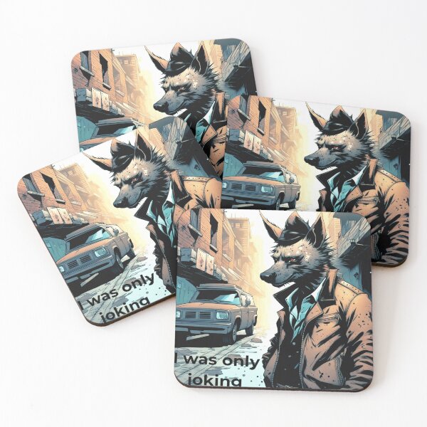 Item preview, Anamorphic Hyena  designed and sold by Gabriela McDaniel.