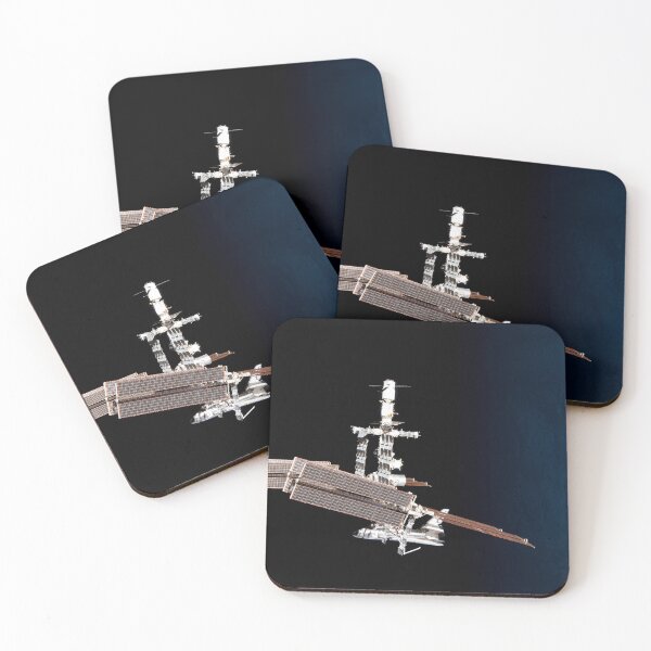 Item preview, STK204520S-International Space Station and docked space shuttle Endeavour. designed and sold by StocktrekImages.