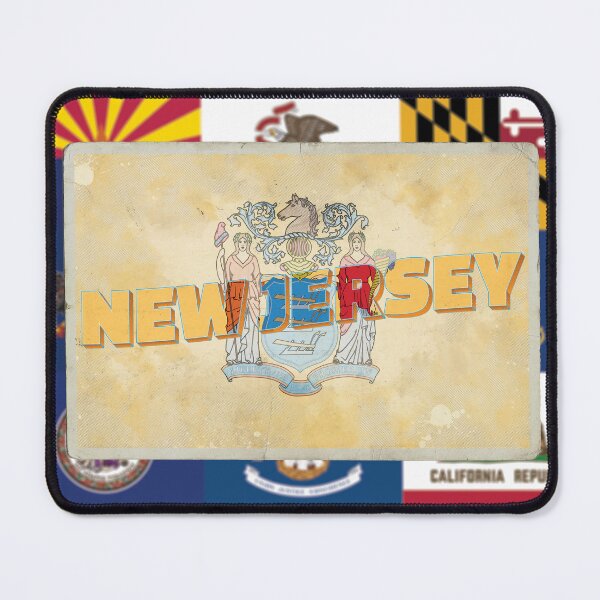 Item preview, New Jersey vintage style retro souvenir designed and sold by DeveloperProp0.