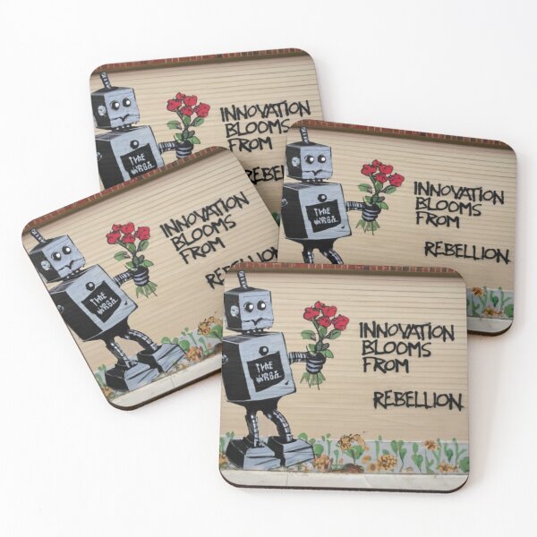 Item preview, Robot Stencil Graffiti designed and sold by Bomax121.