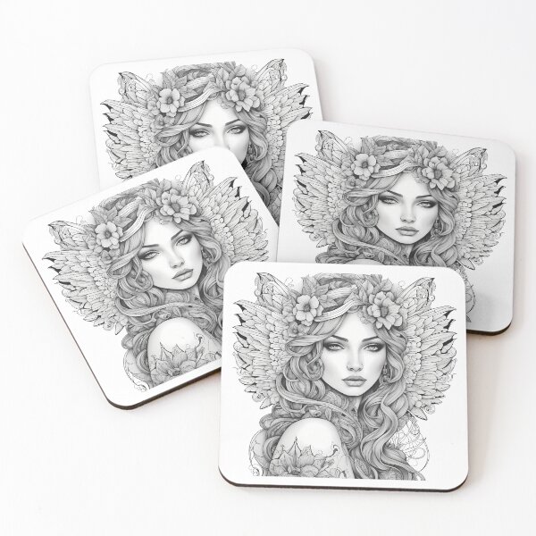 Item preview, Alas de Creatividad: Cómo el Arte Digital de Mujer Ángel Transforma tus Espacios designed and sold by Artedig.