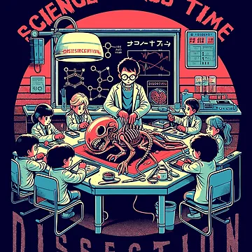 Artwork thumbnail, Science Class Time, Dissection by RafaelLima7