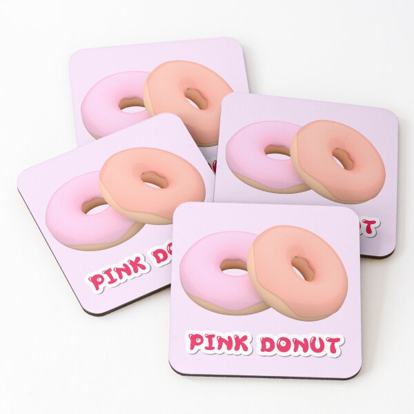 Item preview, I LOVE PINK, PINK donut designed and sold by zzzozzo.