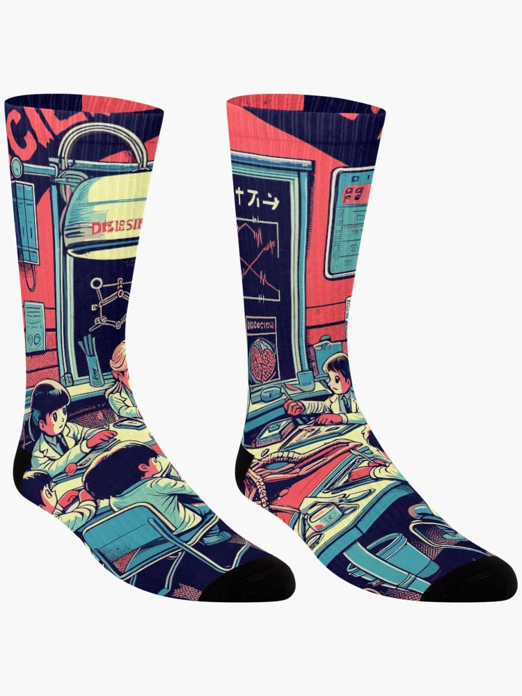 Thumbnail 3 of 5, Socks, Science Class Time, Dissection designed and sold by RafaelLima7.