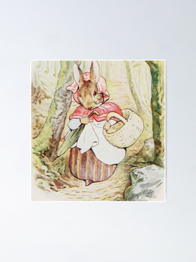 Lámina fotográfica for Sale con la obra «Fiesta del té del conejo - Beatrix  Potter» de forgottenbeauty