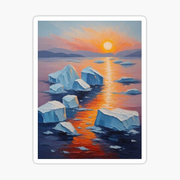 Item preview, Icebergs designed and sold by kultomatic.