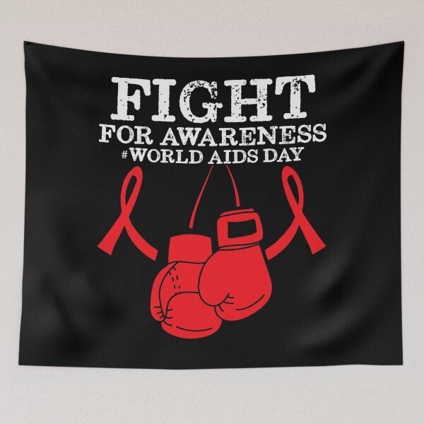 Item preview, Fight For Awareness HIV AIDS Red Ribbon Disability designed and sold by defabiosofxs.