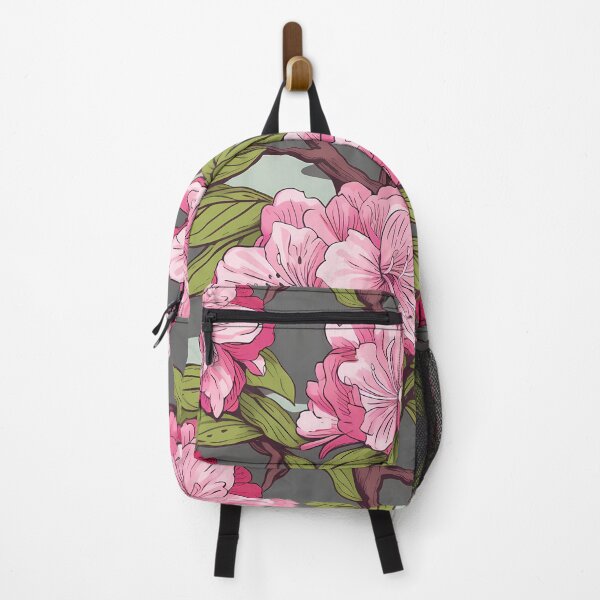 Item preview, West Virginia Rhododendron State Flower Design Floral Design Pink Red designed and sold by Lumora.Studio.