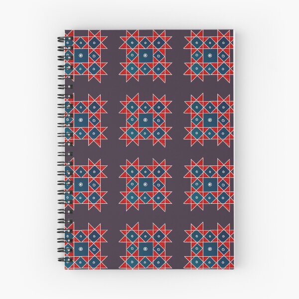 Item preview, Kolam/Muggu/Rangoli  - Red with Blue designed and sold by ShreecreatE.