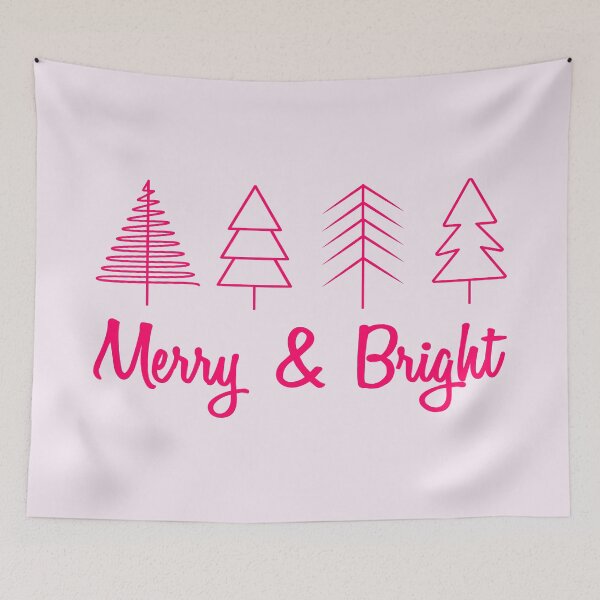 Item preview, Merry and Bright Christmas Trees Minimalist designed and sold by Jeallan Designs.
