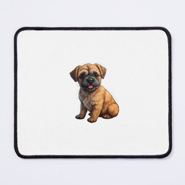 Item preview, Adorable Border Terrier Puppy Dog designed and sold by ReeHub.
