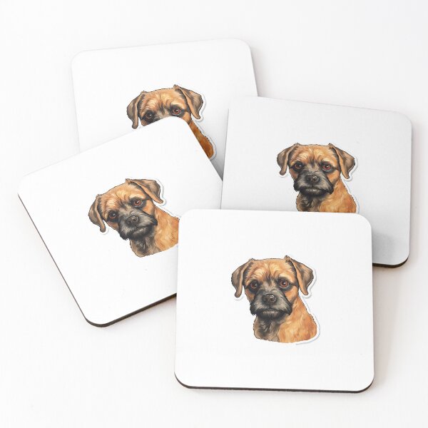 Item preview, Cute Border Terrier Dog designed and sold by ReeHub.