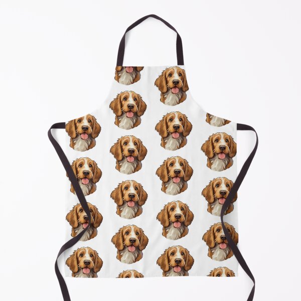 Item preview, Cute Smiling Basset Fauve De Bretagne Dog designed and sold by ReeHub.