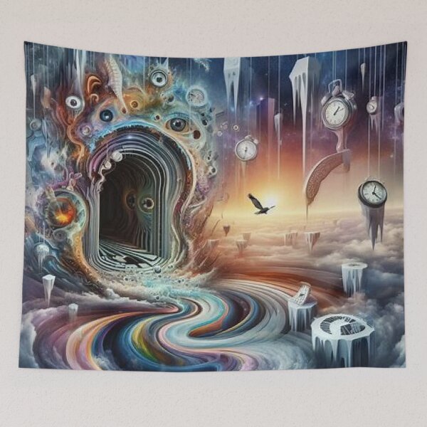 Item preview, Welcome to My Head Surreal Art -  home decor designed and sold by crea8iveway.