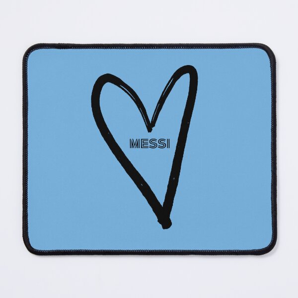 Item preview, Messi in a heart - classic and simple design designed and sold by BloomingByL.