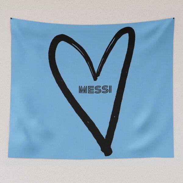 Item preview, Messi in a heart - classic and simple design designed and sold by BloomingByL.