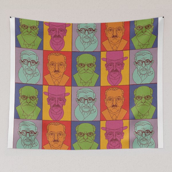 Item preview, Husserl, Bergson, Sartre, Heidegger designed and sold by jholbo.