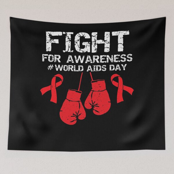 Item preview, Fight For Awareness World AIDS Day HIV Fight December 1st  (1) designed and sold by defabiosofxs.