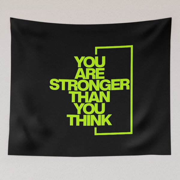 Item preview, You are stronger than you think - Never give up surrender - Live bravely - Dont ever give up designed and sold by JansenGS.