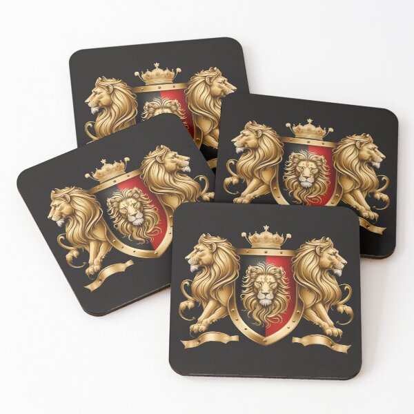 Item preview, Golden Lions Logo  designed and sold by ChanyonShop.