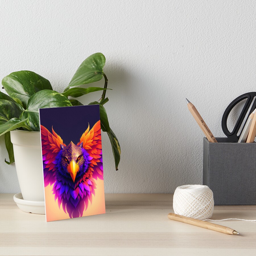 Item preview, Art Board Print designed and sold by FeatherCorp.