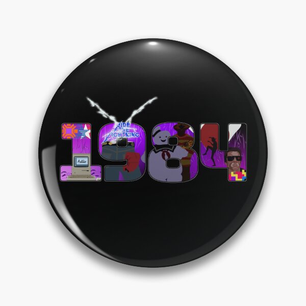 Item preview, Pop-culture of the Year 1984 designed and sold by Cosmic-Fandom.