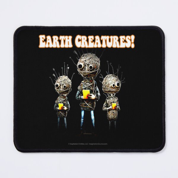 Item preview, Earth Creatures With Orange Pads - For DARK Backgrounds designed and sold by The Imagination Source™.