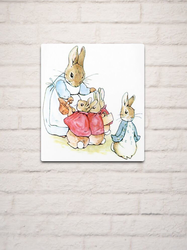 Rabbit Tea Party - Beatrix Potter Art Print for Sale by forgottenbeauty