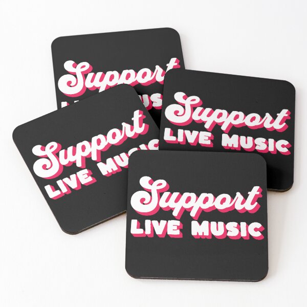 Item preview, Support Live Music designed and sold by lizardisland.