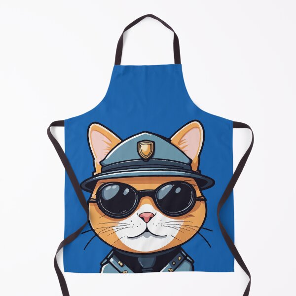 Item preview, A cat cop with shades designed and sold by Dalevalart.
