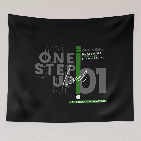 Item preview, One step up - Never give up surrender - Live bravely - Dont ever give up designed and sold by JansenGS.